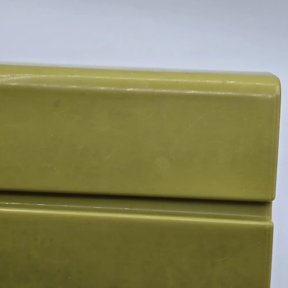 Tupperware Pickle Saver Olive Keeper Retro Avocado Green 1330 3 Piece Set 1970